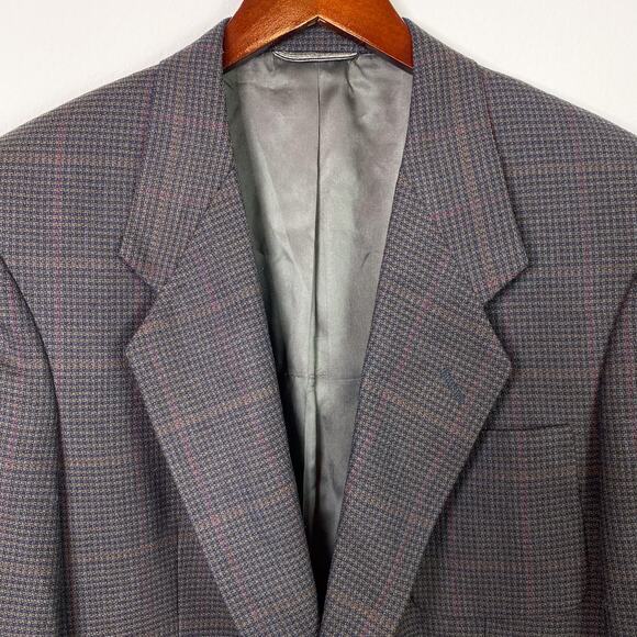 Christian Dior Monsieur Blazer Jacket Size 40R 2 Button Pure Virgin Wool